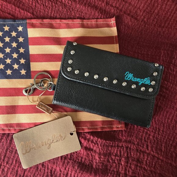 Wrangler Handbags - Brand New Wrangler Women's Black Wallet New with tags by Montana West